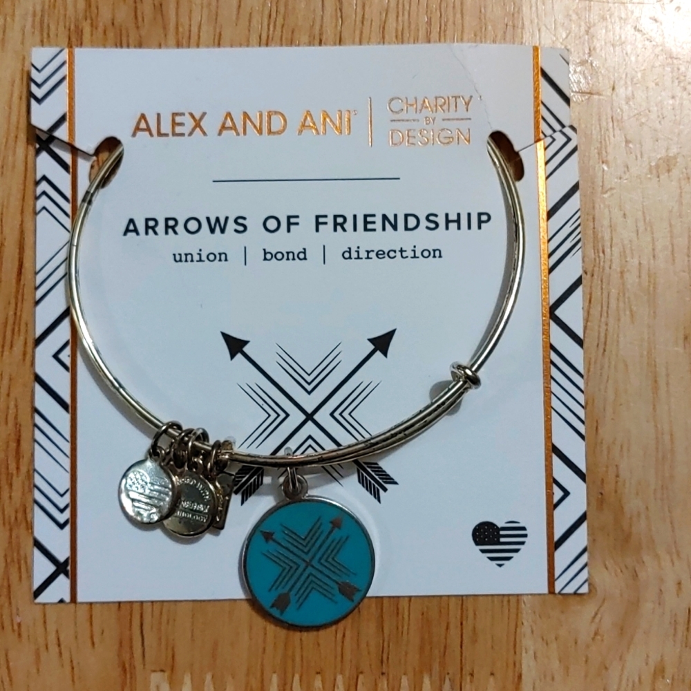 Alex and Ani arrows of friendship bangle bracelet